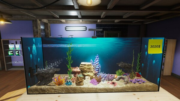 Игра Aquarist - стройте аквариумы, выращивайте рыб, развивайте свой бизнес!, скриншот