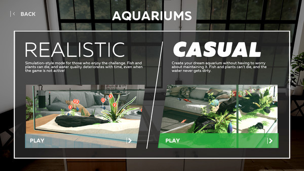 Игра Aquarium Designer, скриншот