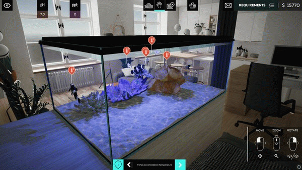 Игра Aquarium Designer – Sea Life, скриншот