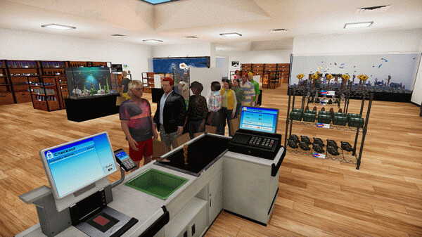 Игра Aquatic Store Simulator, скриншот