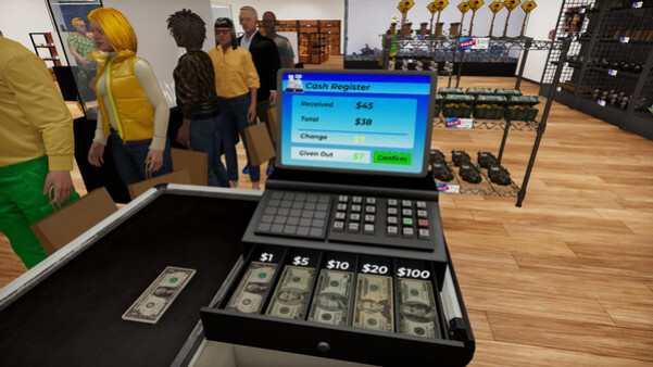 Игра Aquatic Store Simulator, скриншот