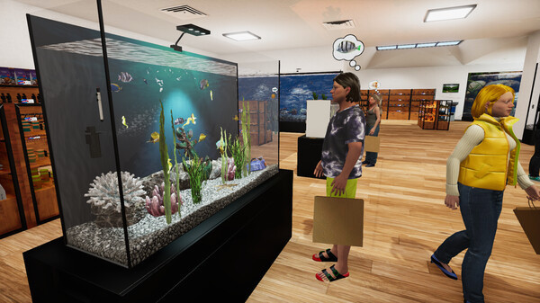 Игра Aquatic Store Simulator, скриншот