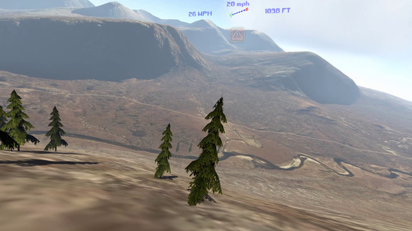 Игра Aquila Bird Flight Simulator, скриншот