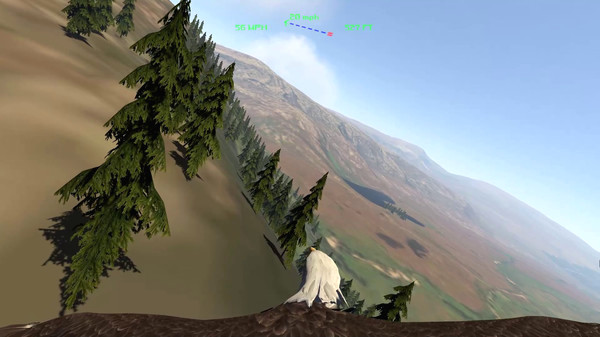 Игра Aquila Bird Flight Simulator, скриншот