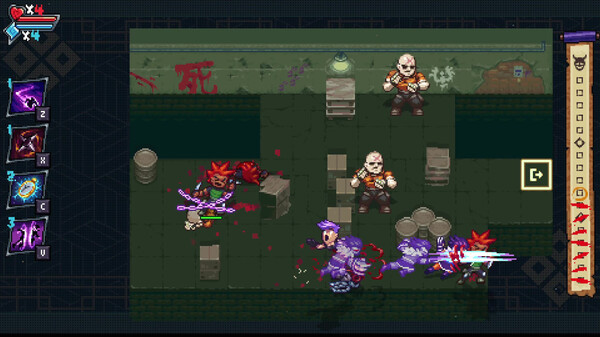 Игра Arashi Gaiden, скриншот