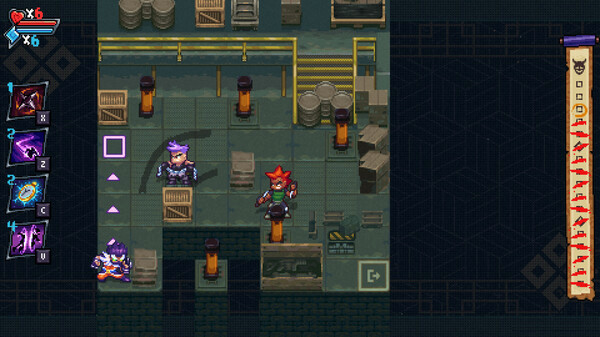 Игра Arashi Gaiden, скриншот