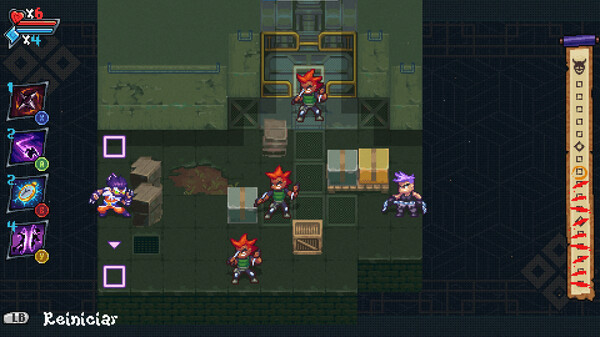 Игра Arashi Gaiden, скриншот