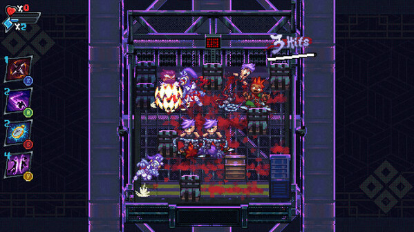 Игра Arashi Gaiden, скриншот