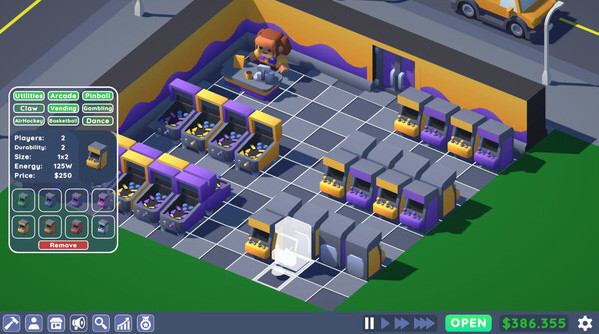 Игра Arcade Empire Tycoon, скриншот
