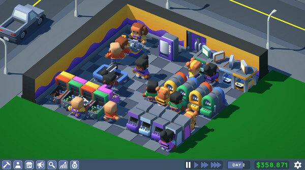 Игра Arcade Empire Tycoon, скриншот