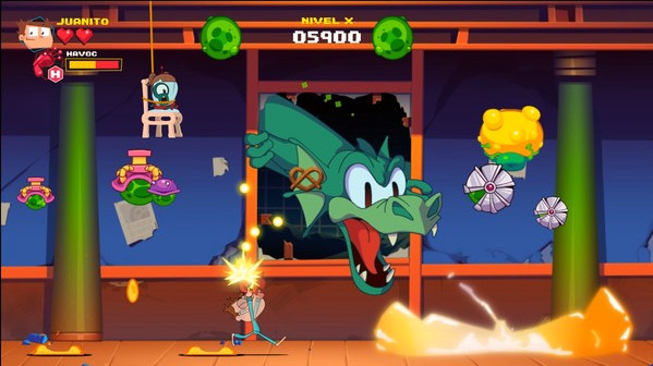 Игра Arcade Mayhem Juanito, скриншот