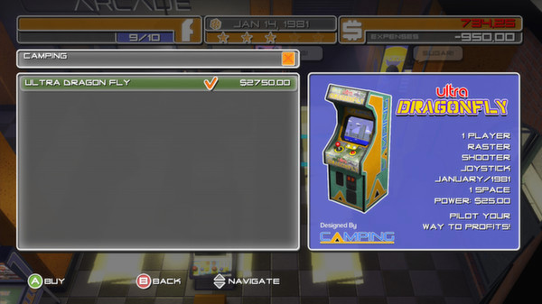 Игра Arcadecraft, скриншот
