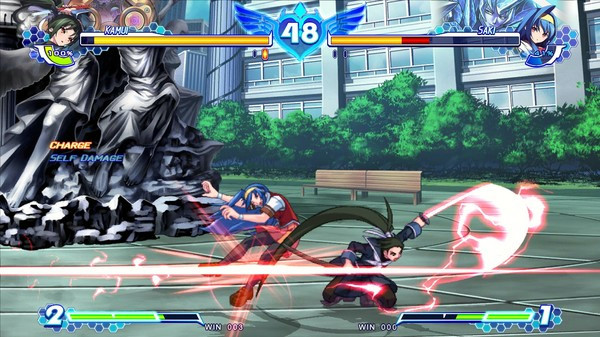 Игра Arcana Heart 3 LOVEMAX SIXSTARS!!!!!! XTEND, скриншот