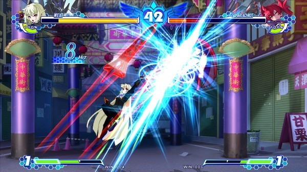 Игра Arcana Heart 3 LOVEMAX SIXSTARS!!!!!! XTEND, скриншот