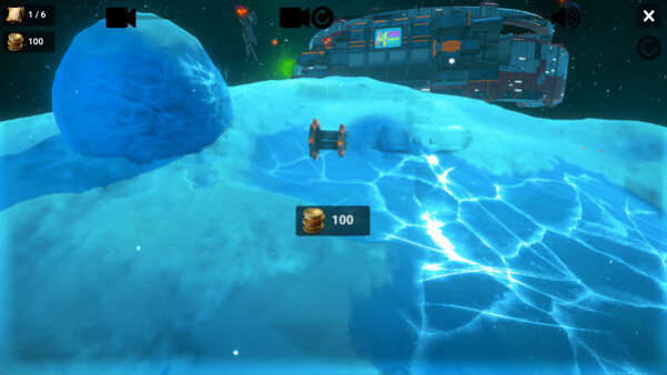 Игра Archaeology - Frozen Space, скриншот