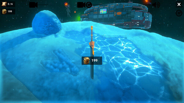 Игра Archaeology - Frozen Space, скриншот