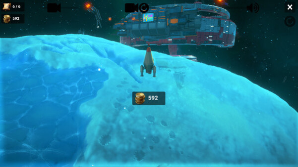 Игра Archaeology - Frozen Space, скриншот