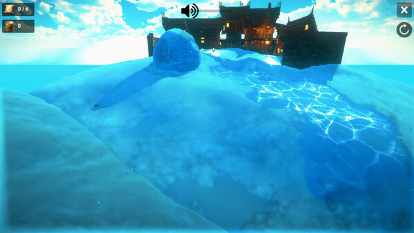 Игра Archaeology - FROZEN WALL, скриншот