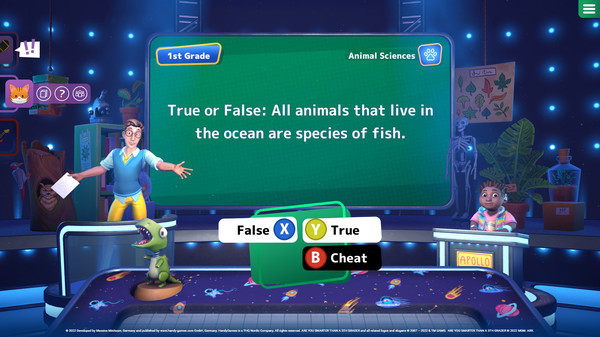 Игра Are You Smarter Than A 5th Grader, скриншот