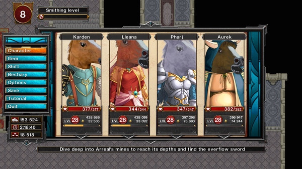 Игра Arelite Core - Horse Armor, скриншот