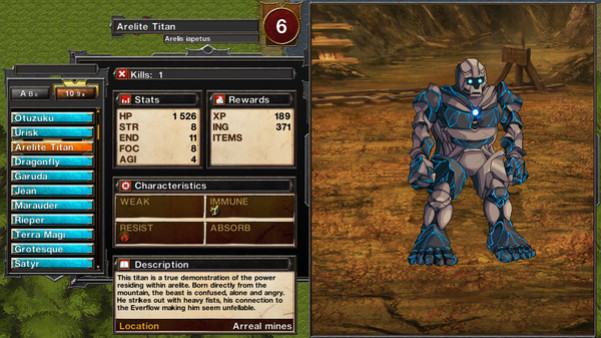 Игра Arelite Core, скриншот