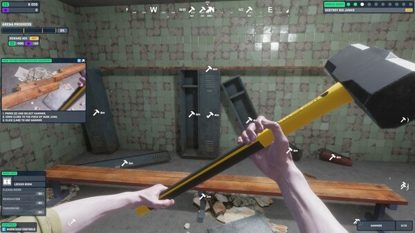Игра Arena Renovation, скриншот