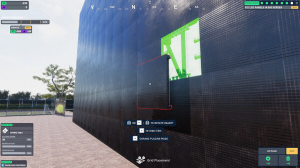 Игра Arena Renovation, скриншот