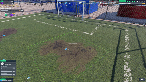 Игра Arena Renovation, скриншот