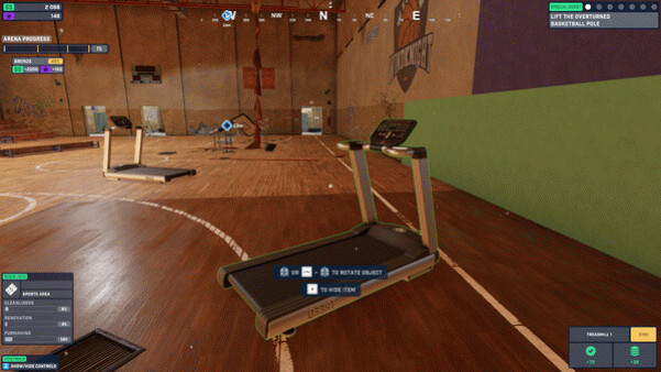 Игра Arena Renovation, скриншот