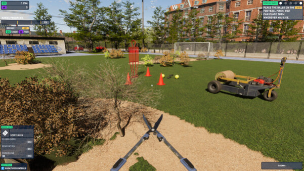 Игра Arena Renovation, скриншот