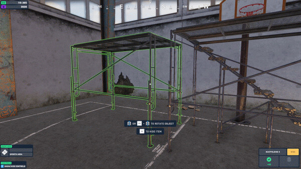 Игра Arena Renovation, скриншот