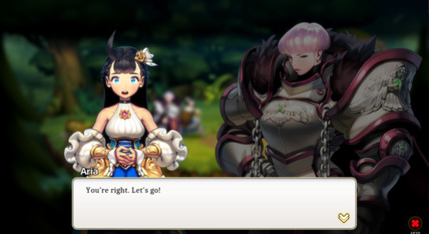 Игра ARIA CHRONICLE, скриншот