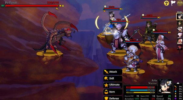 Игра ARIA CHRONICLE, скриншот