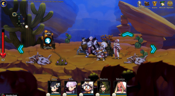 Игра ARIA CHRONICLE, скриншот