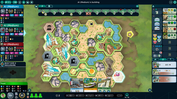 Игра Ark Nova, скриншот