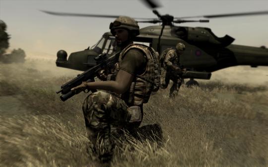 Игра Arma 2: British Armed Forces, скриншот