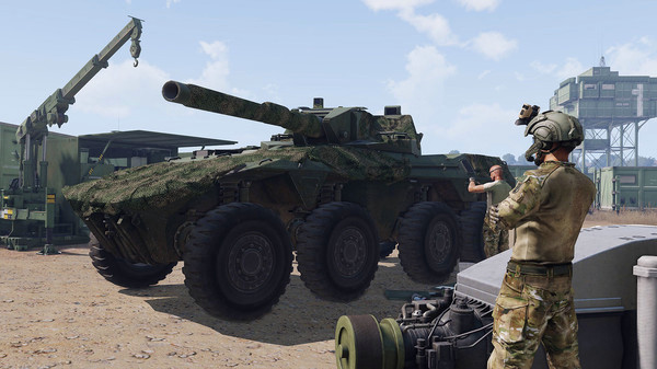 Игра Arma 3 Tanks, скриншот