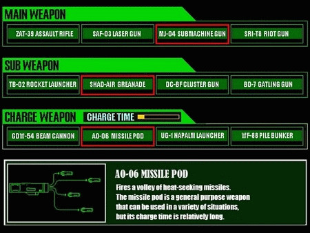 Игра ARMED SEVEN, скриншот