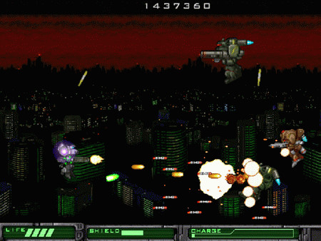 Игра ARMED SEVEN, скриншот