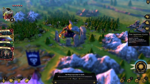 Игра Armello - The Dragon Clan, скриншот