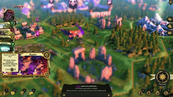 Игра Armello - The Dragon Clan, скриншот