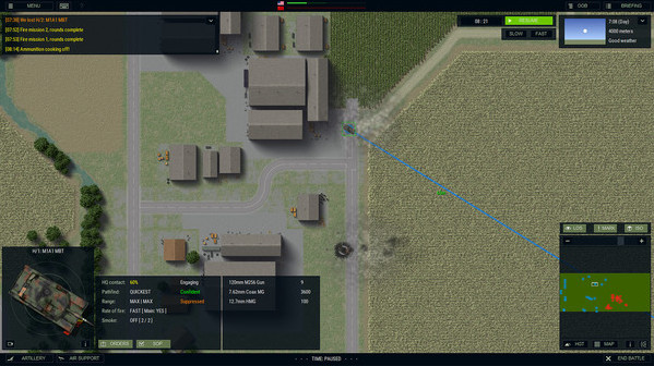 Игра Armored Brigade, скриншот
