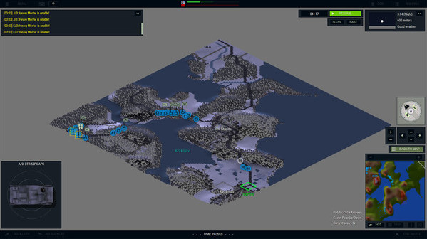 Игра Armored Brigade, скриншот