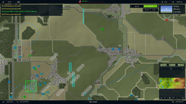 Игра Armored Brigade, скриншот