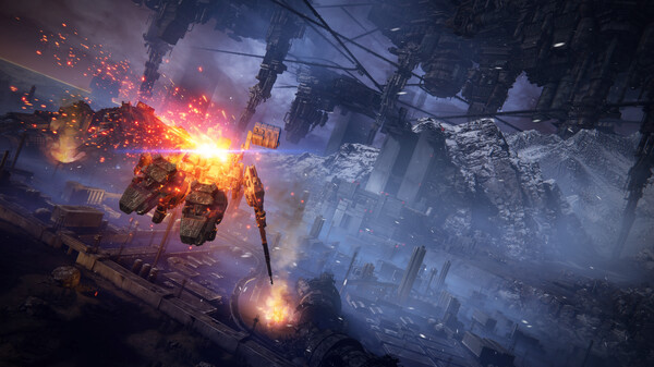 Игра ARMORED CORE VI FIRES OF RUBICON, скриншот