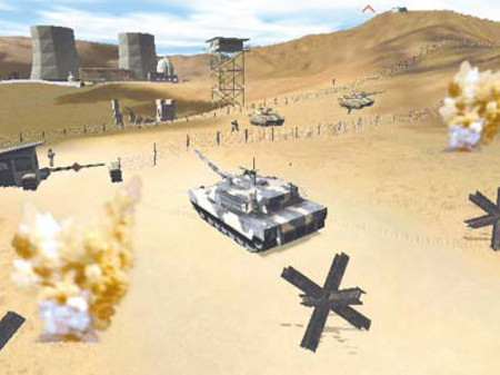 Игра Armored Fist 3, скриншот