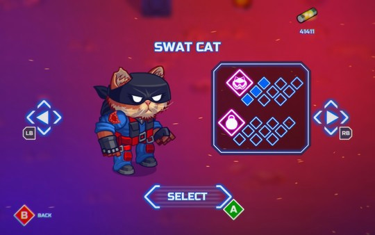 Игра ARMORED KITTEN, скриншот