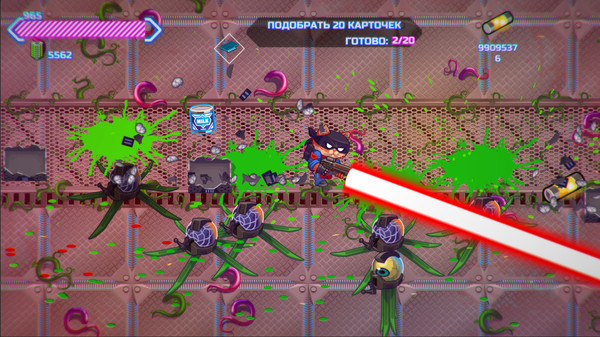 Игра ARMORED KITTEN, скриншот