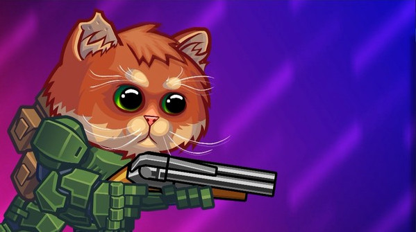 Игра ARMORED KITTEN, скриншот