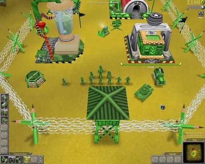 Игра Army Men RTS, скриншот